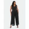 Maggy London London Times Curve Maxandra Jumpsuit Jumpsuits & Rompers Black -Maggy London shop unnamed file 1010