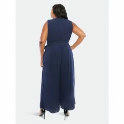 Maggy London London Times Curve Maxandra Jumpsuit Jumpsuits & Rompers Black -Maggy London shop unnamed file 1012