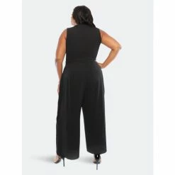 Maggy London London Times Curve Maxandra Jumpsuit Jumpsuits & Rompers Black -Maggy London shop unnamed file 1014