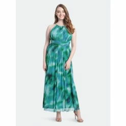 Maggy London London Times Kalis Dresses Soft White / Cobalt