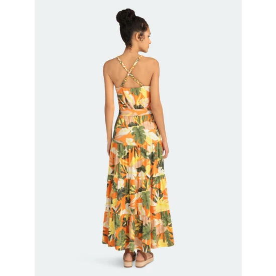 Maggy London London Times Stella Dresses Mandarine/sweet Olivines 7 Maggy London London Times Stella Dresses Mandarine/sweet Olivines - Image 5