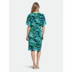 Maggy London London Times Talie Dresses Green/aqua Splash -Maggy London shop unnamed file 1094