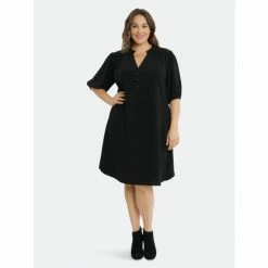 Maggy London London Times Curve Tarin Dresses Black