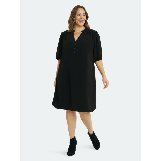 Maggy London London Times Curve Tarin Dresses Black 4 Maggy London London Times Curve Tarin Dresses Black - Image 2