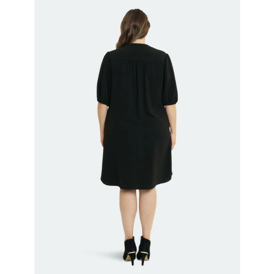 Maggy London London Times Curve Tarin Dresses Black 5 Maggy London London Times Curve Tarin Dresses Black - Image 3