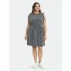 Maggy London London Times Curve Gabby Dresses Navy / Ivory -Maggy London shop unnamed file 1142