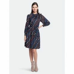 Maggy London Loranna Dress Dresses Navy/rust 7 Maggy London Loranna Dress Dresses Navy/rust -Maggy London shop unnamed file 117