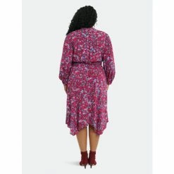 Maggy London London Times Curve Faira Dresses Wine Raspberry -Maggy London shop unnamed file 1175