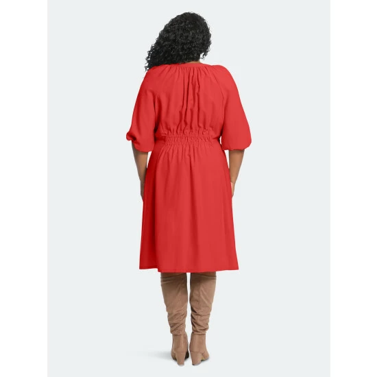 Maggy London London Times Curve Riley Dresses Taupe 5 Maggy London London Times Curve Riley Dresses Taupe - Image 3