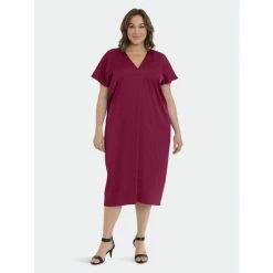 Maggy London London Times Mera Curve Dresses Raspberry -Maggy London shop unnamed file 1206