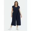 Maggy London London Times Jules Curve Jumpsuits & Rompers Navy -Maggy London shop unnamed file 1227