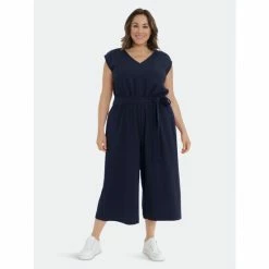 Maggy London London Times Jules Curve Jumpsuits & Rompers Navy
