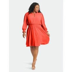 Maggy London London Times Curve Maeve Dresses Chili -Maggy London shop unnamed file 1249