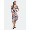 Maggy London London Times Dinah Dresses Black / Orchid -Maggy London shop unnamed file 1277