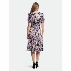 Maggy London London Times Dinah Dresses Black / Orchid -Maggy London shop unnamed file 1279