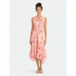 Maggy London London Times Petite Lois Dresses Lois Soft White / Pink -Maggy London shop unnamed file 1286