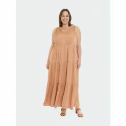 Maggy London Macie Curve Dress Dresses Desert Sand