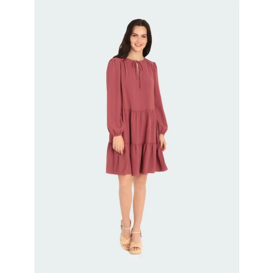 Maggy London Sarah Petite Dress Dresses Ash Red 3 Maggy London Sarah Petite Dress Dresses Ash Red