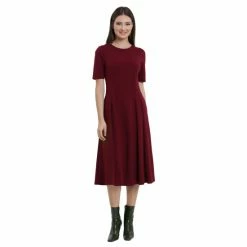 Maggy London Tresa Petite Dresses Arresting Burgundry
