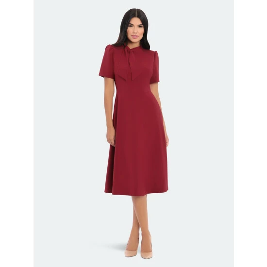 Maggy London Lizzy Bow Dresses Ponderosa Pine 3 Maggy London Lizzy Bow Dresses Ponderosa Pine