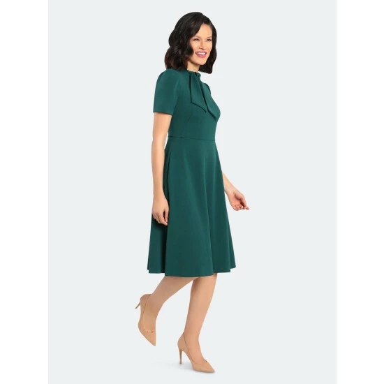 Maggy London Lizzy Bow Dresses Ponderosa Pine 4 Maggy London Lizzy Bow Dresses Ponderosa Pine - Image 2