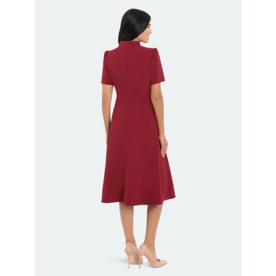 Maggy London Lizzy Bow Dresses Ponderosa Pine 7 Maggy London Lizzy Bow Dresses Ponderosa Pine - Image 5