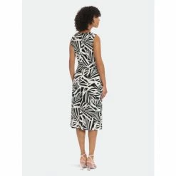 Maggy London Dana Dress Dresses Black / Soft White -Maggy London shop unnamed file 1379