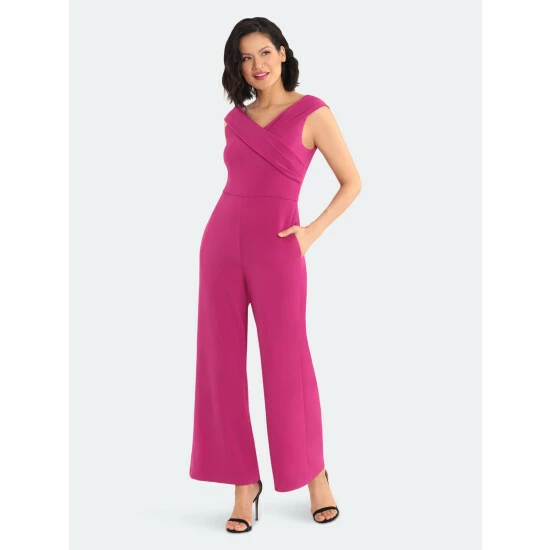 Maggy London Gianina Jumpsuit Jumpsuits & Rompers Audacious Orchid 4 Maggy London Gianina Jumpsuit Jumpsuits & Rompers Audacious Orchid - Image 2
