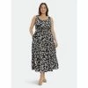 Maggy London Avery Curve Dresses Etched Leaf