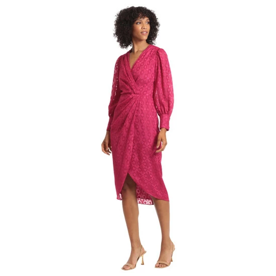 Maggy London Pearl Dress Dresses Cerise 3 Maggy London Pearl Dress Dresses Cerise