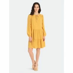 Maggy London Sarah Dress Dresses Mustard -Maggy London shop unnamed file 1451