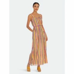 Maggy London Siena Maxi Dresses Soft White/multi