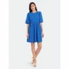 Maggy London Tyba Petite Puff Sleeve Dresses Princess Blue -Maggy London shop unnamed file 1456