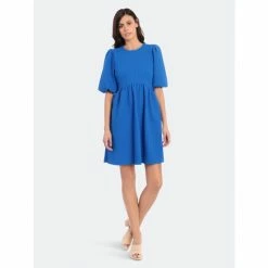 Maggy London Tyba Petite Puff Sleeve Dresses Princess Blue