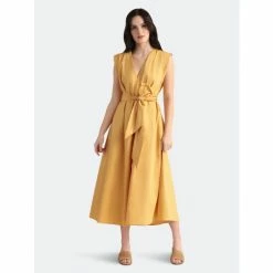 Maggy London Marley Dress Dresses Mustard