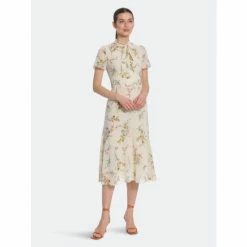 Maggy London Viva Dress Dresses Cream/apricot