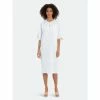 Maggy London Daiana Petite Shift Dresses Sftw - Soft White -Maggy London shop unnamed file 1473