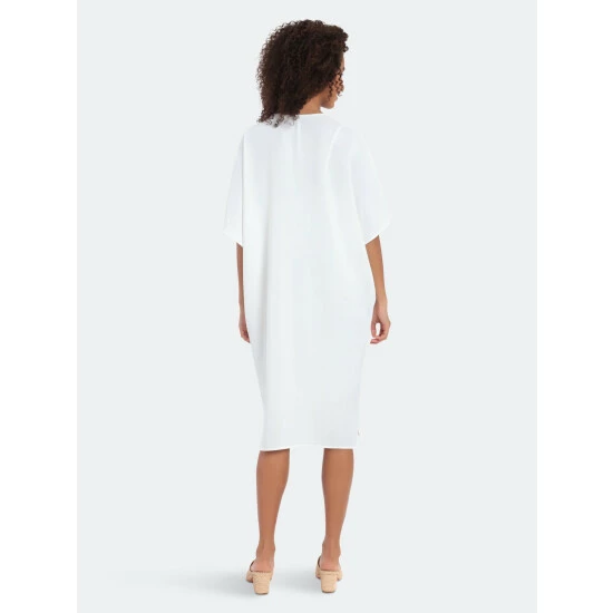 Maggy London Daiana Petite Shift Dresses Sftw - Soft White 5 Maggy London Daiana Petite Shift Dresses Sftw - Soft White - Image 3