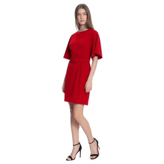Maggy London Donna Morgan Iona Dress Dresses Flame Scarlet 4 Maggy London Donna Morgan Iona Dress Dresses Flame Scarlet - Image 2