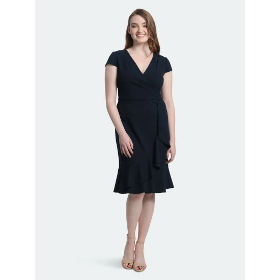 Maggy London London Times Anne Dresses Twilight Navy 6 Maggy London London Times Anne Dresses Twilight Navy - Image 4