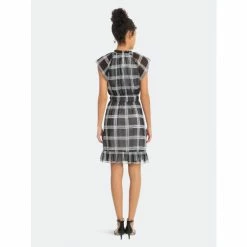 Maggy London London Times Petite Frannie Dresses Yellow / White -Maggy London shop unnamed file 1504