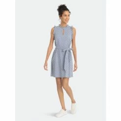 Maggy London London Times Gabby Dresses Chambray/ivory -Maggy London shop unnamed file 1510