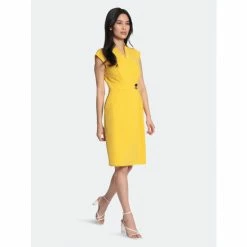 Maggy London Petal Dress Dresses Primrose Yellow