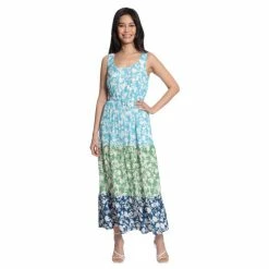 Maggy London Kaia Dress Dresses Cream/air Blue