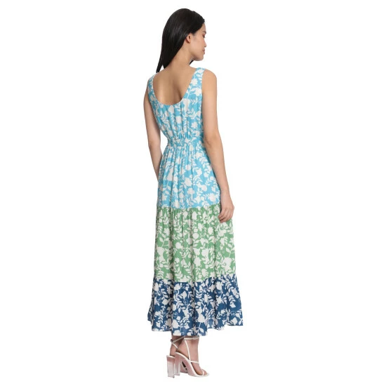 Maggy London Kaia Dress Dresses Cream/air Blue 4 Maggy London Kaia Dress Dresses Cream/air Blue - Image 2