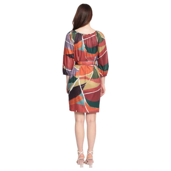 Maggy London Donna Morgan Nessa Dresses Soft White/brown 5 Maggy London Donna Morgan Nessa Dresses Soft White/brown - Image 3