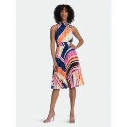 Maggy London Marisol Dress Dresses Ivory/ Lt.orange