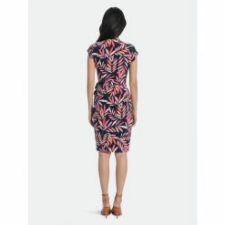 Maggy London Leana Dress Dresses Navy / Fiesta Red -Maggy London shop unnamed file 170