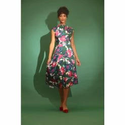 Maggy London Finley Dress Dresses Bottle Green/fuschia 13 Maggy London Finley Dress Dresses Bottle Green/fuschia -Maggy London shop unnamed file 183