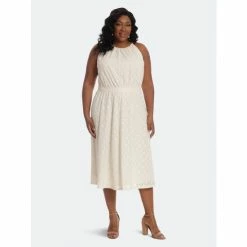 Maggy London London Times Curve Zelda Dresses Ivory